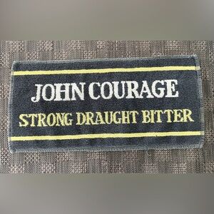 British 1980’s Pub Towel “John Courage”